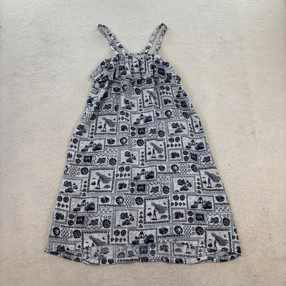 Patagonia Pataloha Girl's Hemp Blend Graphic Blend Vacation Dress Size Large